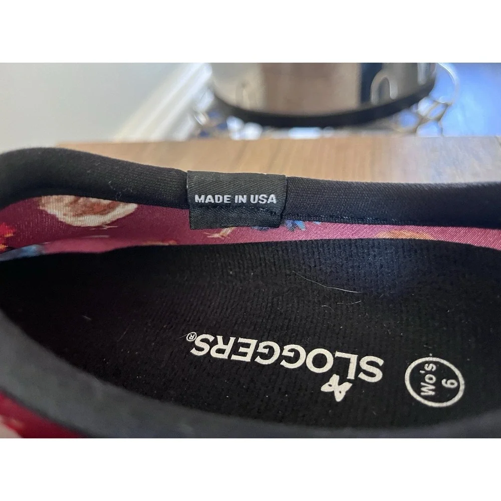 SLOGGERS Womens 6 GARDEN‎ Shoe Rain Boot Barn Chicken Waterproof Dark Red W1